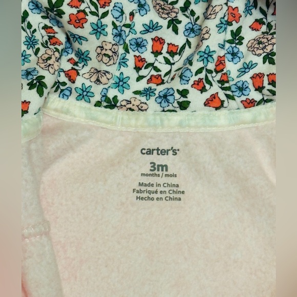 Carter's Fleece Hooded Jumpsuit - Picture 7 of 10